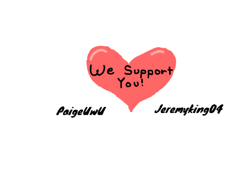 We support you! :> remix