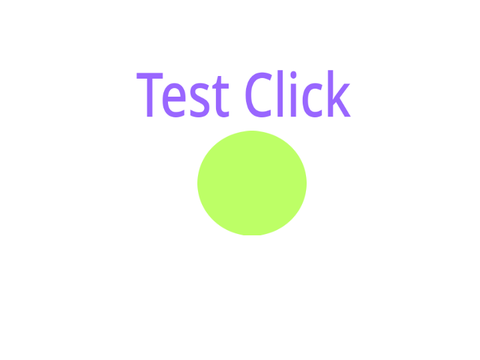 Test Click(but it's like CPS test)