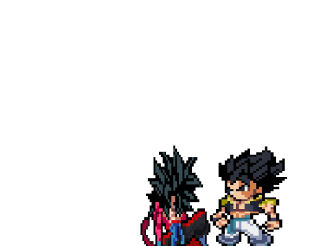 gogeta vs ssj4 goku
