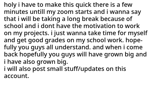 quick update