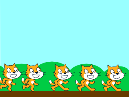 walking cats