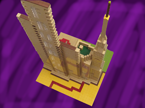 FBURBLOGB Lego Tower