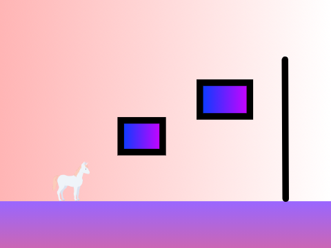 Unicorn platformer 