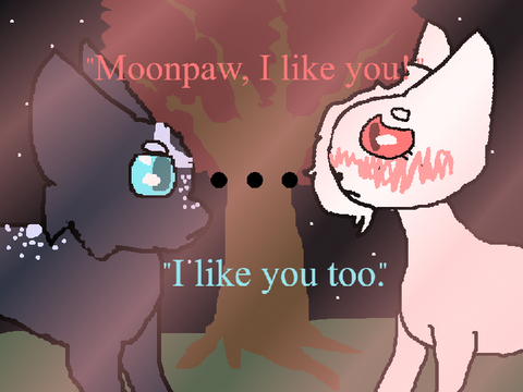 ToPH fanart: Moonpaw X Dovestrike