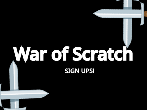 War of Scratch Sign Up
