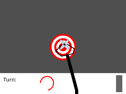 Two player dart toss