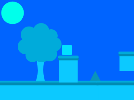 Blue - An Advanced Scrolling Platforming Engine #Games #All #Art (improved) remix