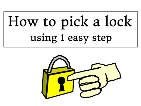 How to pick a lock (tutorial)