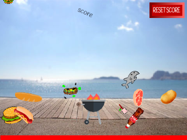 barbecue beach