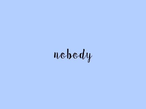 ☁ NOBODY ANIMATION MEME ☁ 