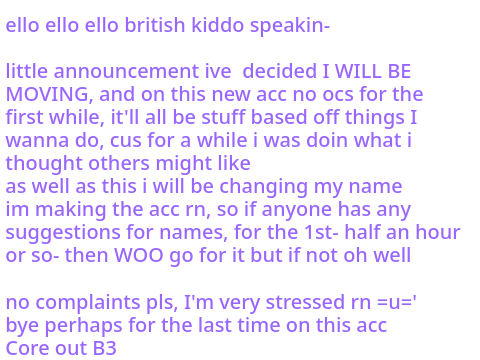 ANNOUNCEMENT