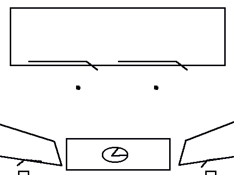 Windscreen/headlight washer and wiper