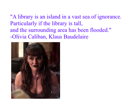 A Series of Unfortunate Events Quote of the Month