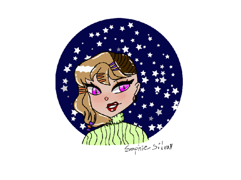 Girl with the Stars