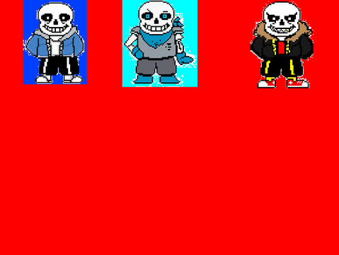 Put your name under the Sans you most like! remix remix