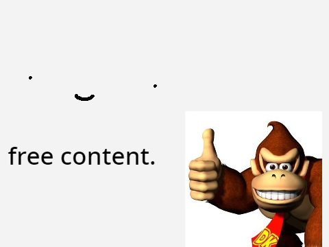 Donkey Kong Approves This Free Content