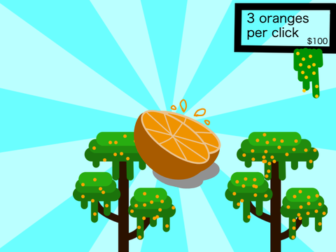 Orange Clicker (Mobile Friendly)