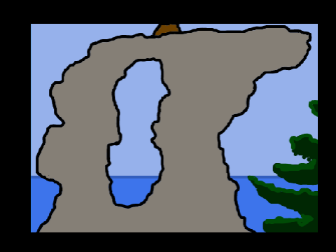 Chapel Rock Drawing