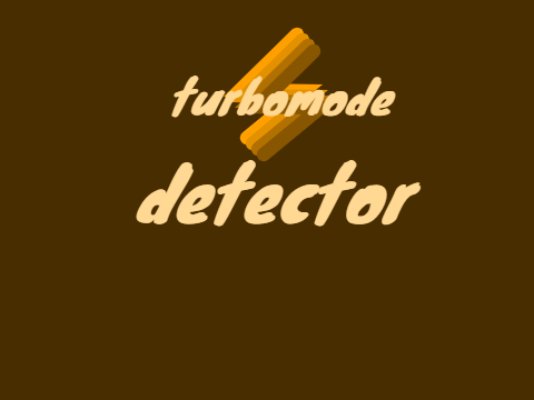 Turbo mode detector 