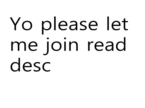 Can I still join? Please 
