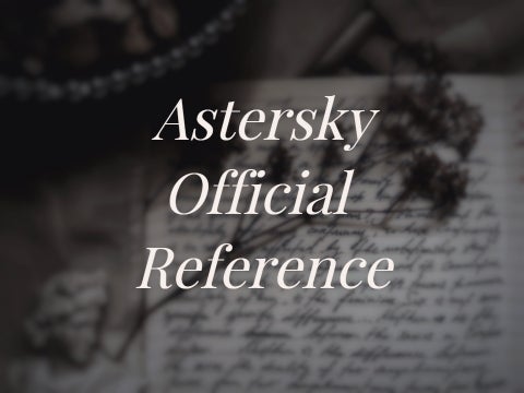 ➶ -͙˚ ❀ | astersky . reference
