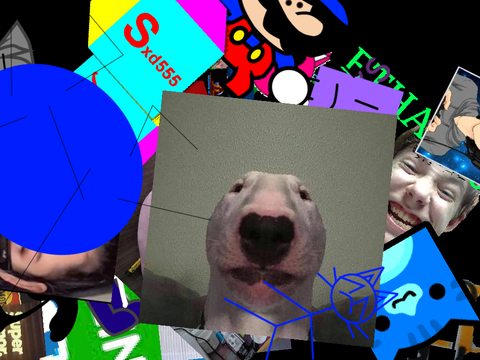 a too much images remix
