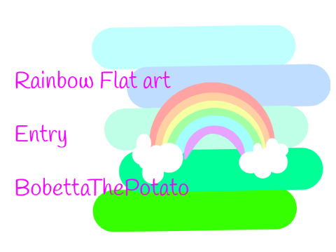 Rainbow Flat art  - Art Comp. 