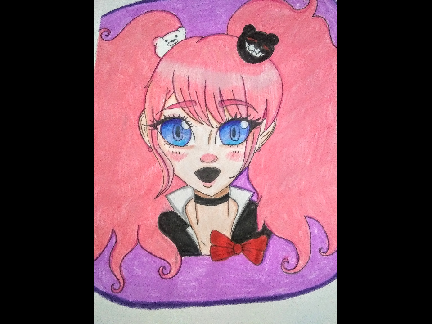 I drew a picture of Big Sis Junko!
