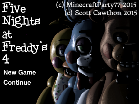 FNaF4 (FanMade) Menu Test