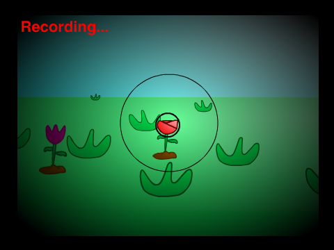 Scrolling Terrain view simulation