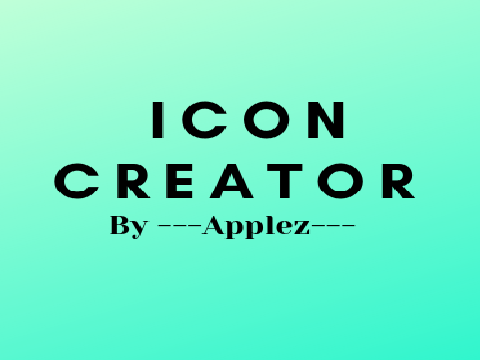 Icon creator 