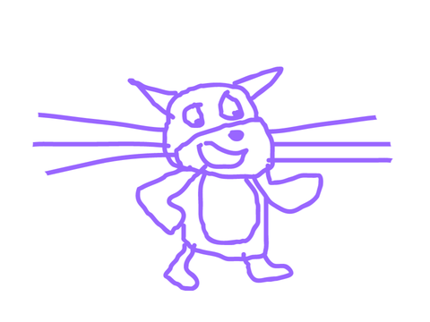 scratch cat