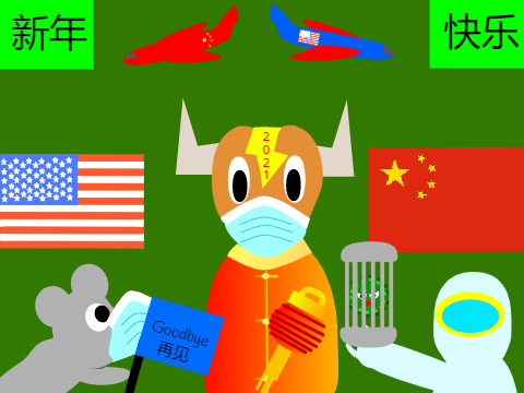 Chinese New Year 2021 (Changing background color)