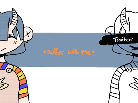 ☂︎︎Suffer with me || original coded animation meme☂︎︎