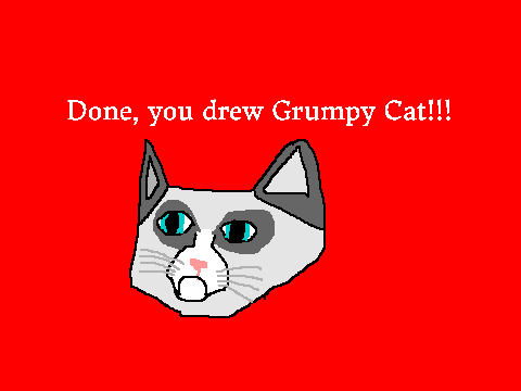 Draw Grumpy Cat