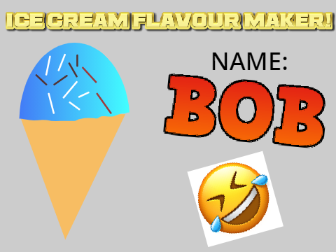 Ice Cream Flavour Maker
