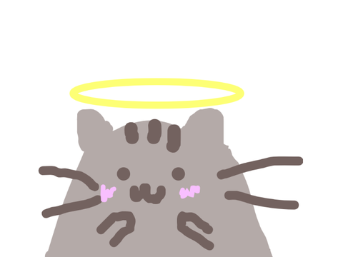 Angel Pusheen for @Fairyunicorn526321