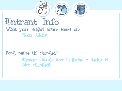 Design a Themed Dog (Contest) Entry 2
