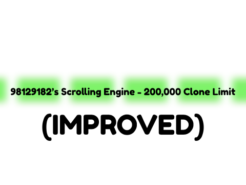 Scrolling Engine - 200,000 Clone Limit (IMPROVED, NOT FOR USE)
