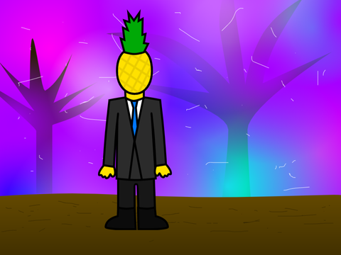 A US Senator spins around in an enchanted forest (School project...)