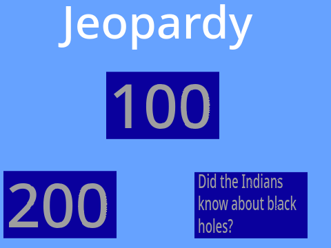 Indian Sciences Jeopardy