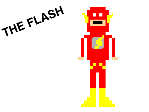 The Flash Pixel Art