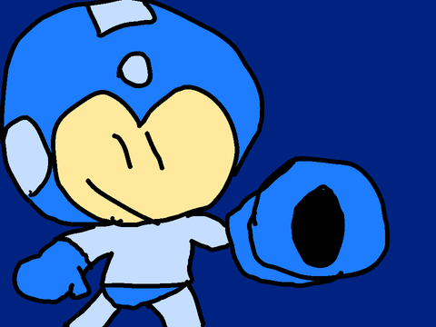 mega man shoot -rainbow man stage