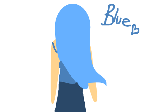 Blue on Vacation