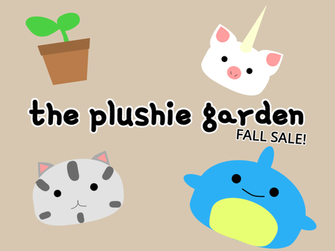 [FALL SALE] the plushie garden