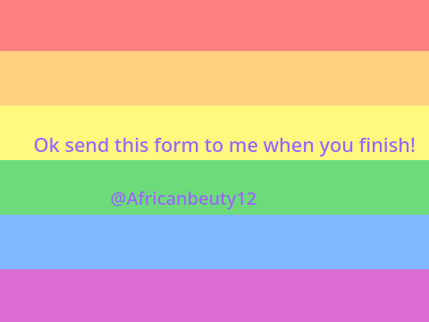 LGBTQ+ prom form. remix