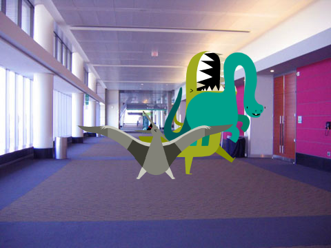 P.E. Class for Various Friendly Dinosaurs
