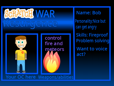 Scratch War: RESURGENCE My entry
