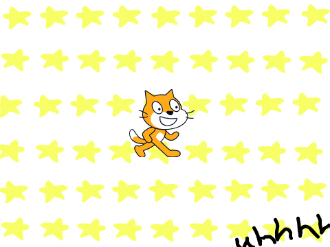Scratch cat sings all star 