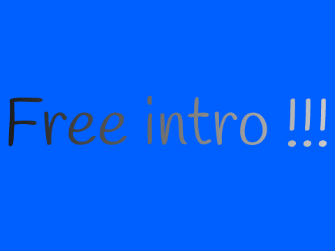 Free intro !!!